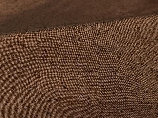 平和屋着物○男性 本場大島紬 薩摩結城 黒茶色 証紙付き 正絹 逸品