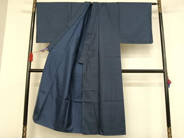平和屋着物●男性　紬　アンサンブル　亀甲絣　正絹　逸品　未使用　AAAV9076np 平和屋着物○男性 紬 アンサンブル 亀甲絣 正絹 逸品 未使用 AAAV9076np