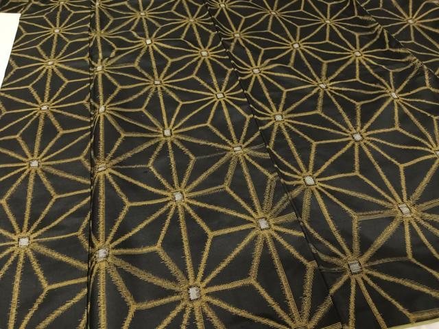 平和屋着物●本場村山大島紬　麻の葉文様　正絹　逸品　AAAV9093np 平和屋着物○本場村山大島紬 麻の葉文様 正絹 逸品 AAAV9093np