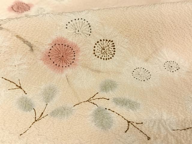 平和屋着物○十日町 名門 滝泰謹製 訪問着 絞り 梅松文 暈し