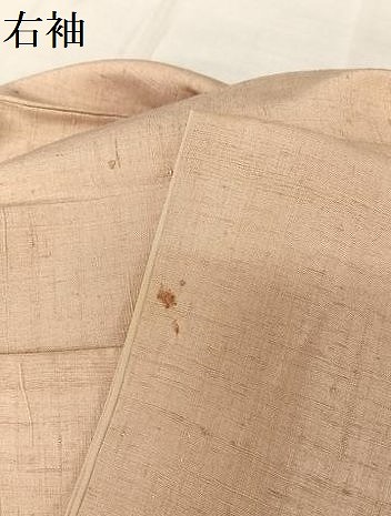 平和屋着物▽東京の老舗呉服問屋 菱一 小紋 紬地 単衣