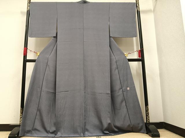 平和屋着物●江戸小紋　作家物　草木染　極小鮫小紋柄　正絹　逸品　未使用　AAAW0067ph 平和屋着物○江戸小紋 作家物 草木染 極小鮫小紋柄 正絹 逸品 未