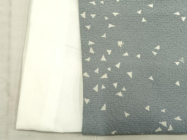 平和屋着物▽上質な小紋　単衣　幾何学文様　正絹　逸品　AAAW1257fy 楽天市場】平和屋着物▽上質な小紋 単衣 作家物 草花文 正絹 逸品