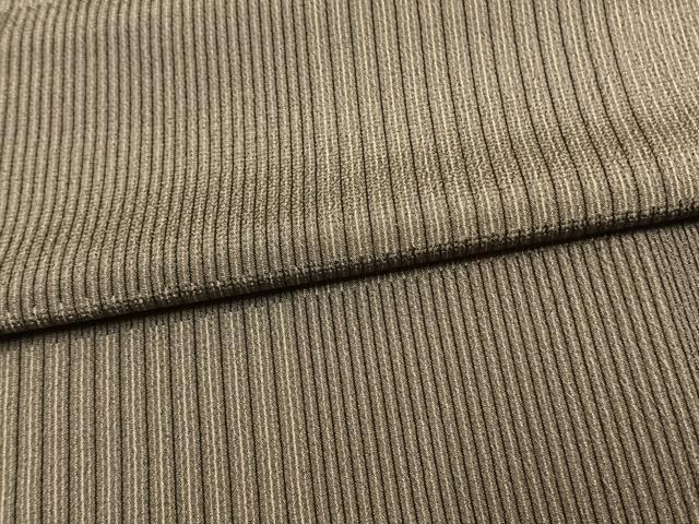 平和屋着物▽本塩沢　単衣　市松文様　正絹　逸品　AAAW1326fy_4