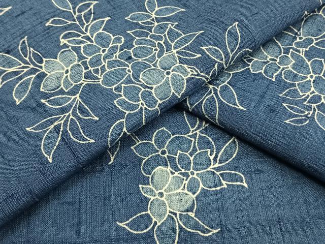 平和屋着物○上質な小紋 蔦の葉文 暈し染め 正絹 逸品