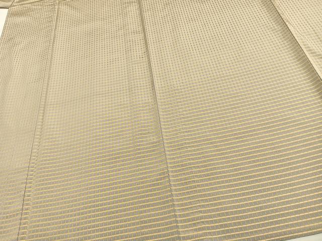 平和屋着物▽上質な紬　単衣　吉野間道　正絹　逸品　AAAW1363fy 平和屋着物▽上質な紬 単衣 吉野間道 正絹 逸品 AAAW1363fy