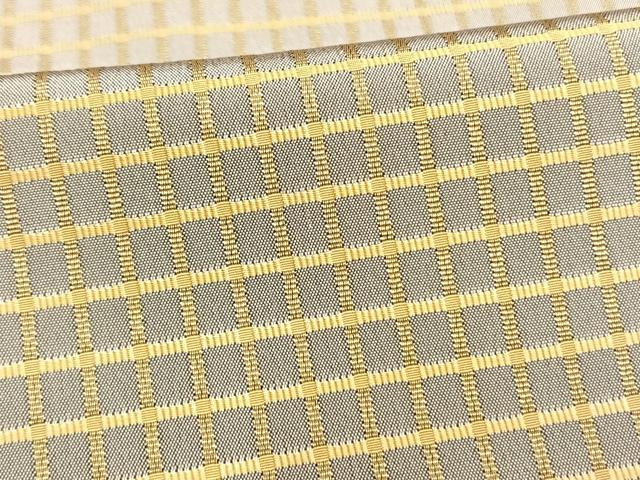 平和屋着物▽上質な紬 単衣 吉野間道 正絹 逸品 AAAW1363fy