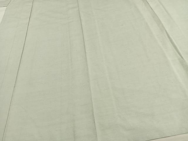 平和屋着物▽上質な紬　単衣　色無地　白花色　正絹　逸品　AAAW1409fy 平和屋着物▽上質な紬 単衣 色無地 白花色 正絹 逸品 AAAW1409fyの通販