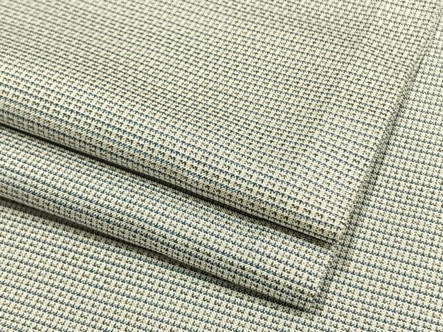 平和屋着物▽本場大島紬　単衣　横段文　正絹　逸品　AAAW1430fy