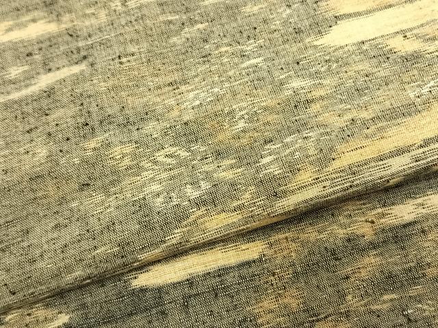 平和屋着物▽上質な紬　単衣　草花文　正絹　逸品　AAAW1461fy 平和屋着物▽上質な紬 単衣 草花文 正絹 逸品 DAAT9393az 【公式通販】