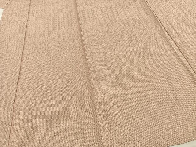 平和屋着物▽上質な小紋 単衣 花菱文 正絹 逸品 AAAW1472fy