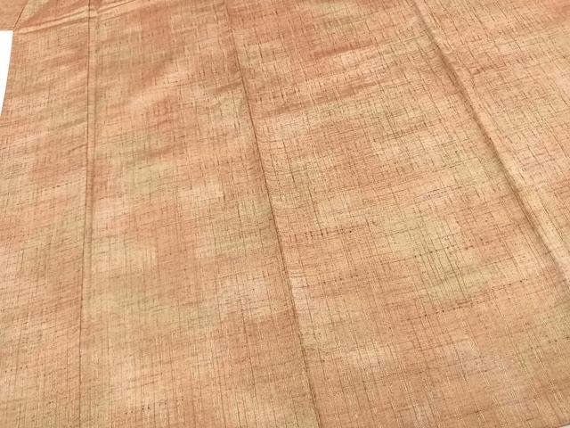 平和屋着物▽上質な紬 単衣 立涌文 正絹 逸品 AAAW1476fy