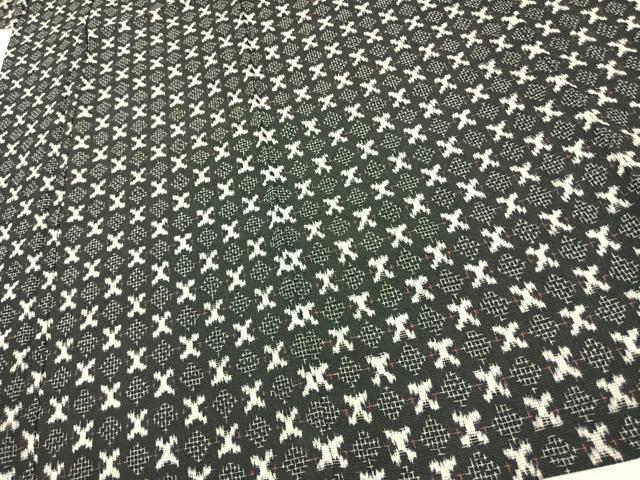 平和屋着物▽小紋　単衣　幾何学文様　AAAW1525fy 平和屋着物▽小紋 単衣 幾何学文様 AAAW1525fy 平和屋着物▽小紋 単衣