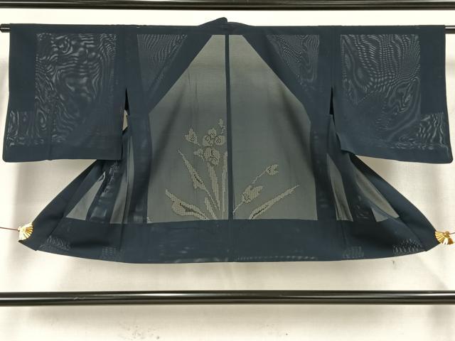 平和屋着物▽羽織　スリーシーズン　春夏秋　塵除け　草花紋紗　正絹　逸品　AAAW1542fy 平和屋着物▽羽織 スリーシーズン 春夏秋 塵除け 草花紋紗 正絹