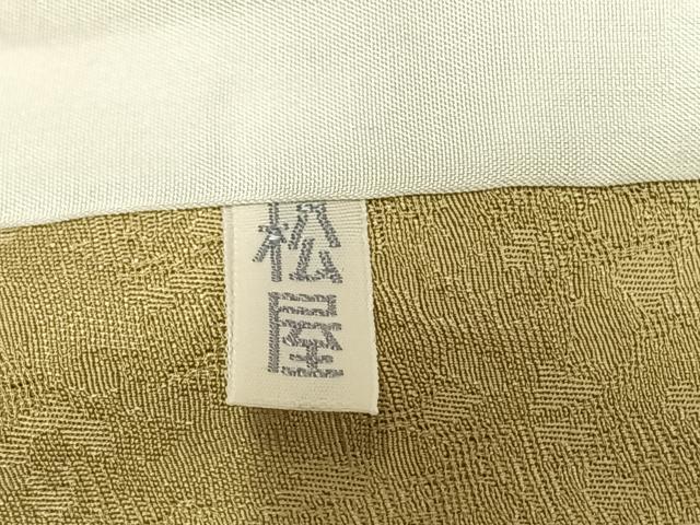 平和屋着物○上質な紬 舞花文 正絹 逸品 未使用 AAAU8173zg