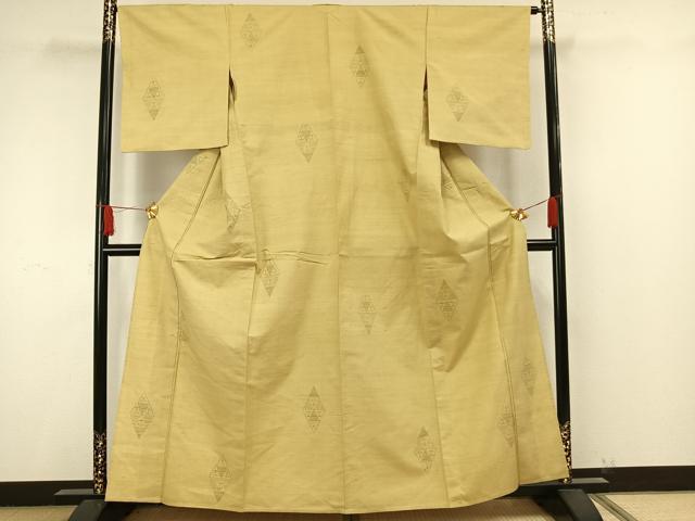 平和屋着物本場琉球絣 琉球絣文様 正絹 逸品 CAAS7436yc 平和屋着物○