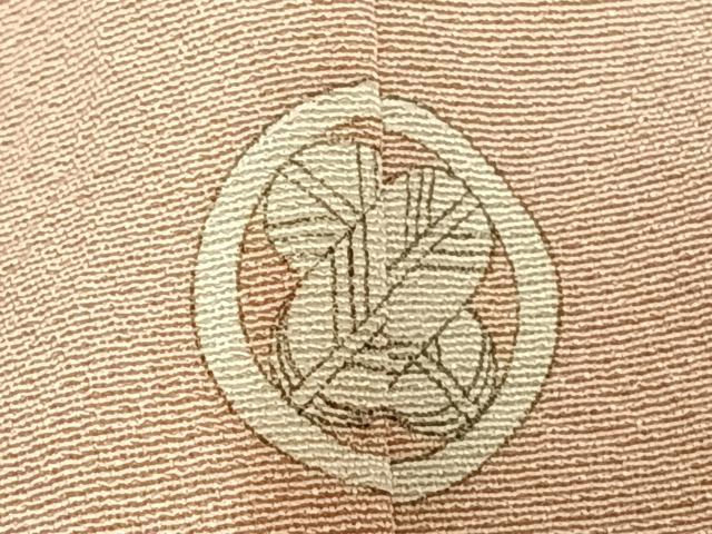 平和屋着物▽訪問着 単衣 地紙花文 金彩 正絹 逸品 AAAW1673fy