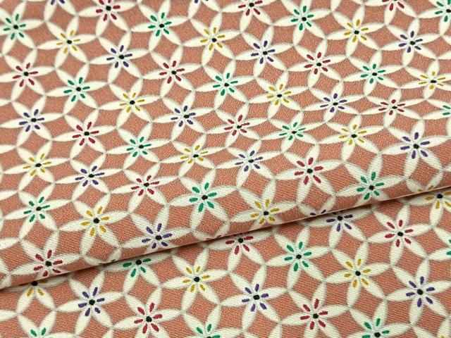 平和屋着物▽小紋 単衣 辻が花 洗える着物 AAAW7601fy