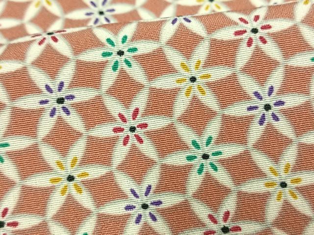 平和屋着物▽小紋 単衣 辻が花 洗える着物 AAAW7601fy