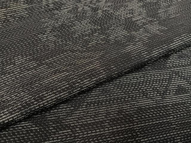 平和屋着物○本場大島紬 麻の葉文 やまと誂製 正絹 逸品 CAAU9874vf