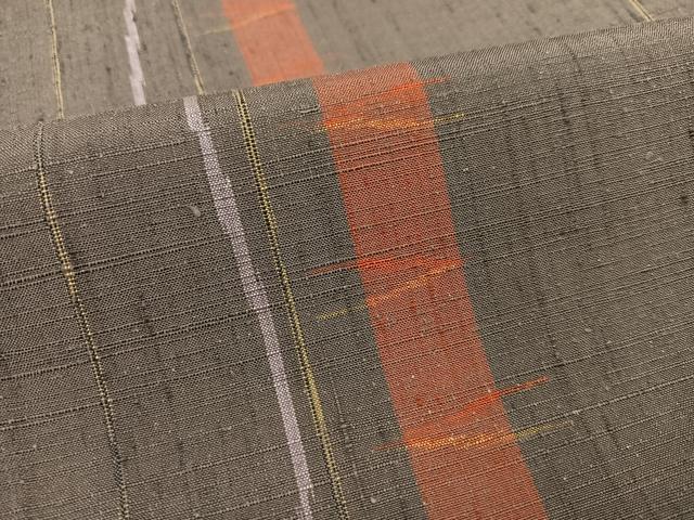 平和屋着物○上質な紬 間道 正絹 逸品 AAAW1843ph