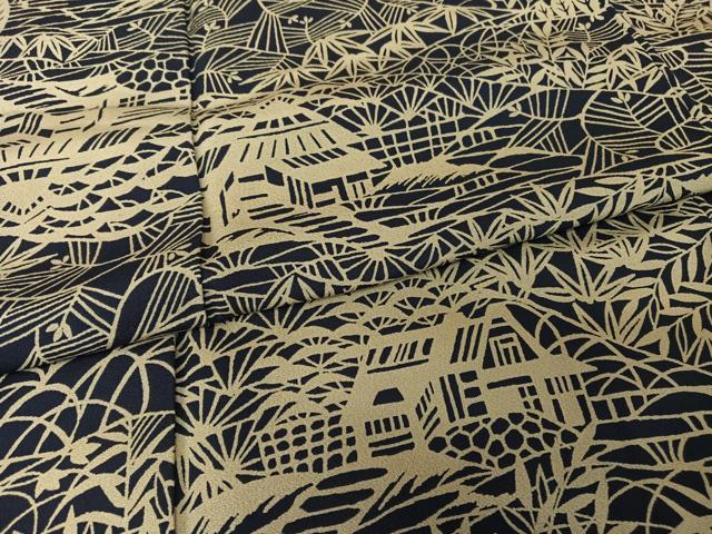 平和屋着物○藍造り国選定無形文化財 藍師・佐藤昭人