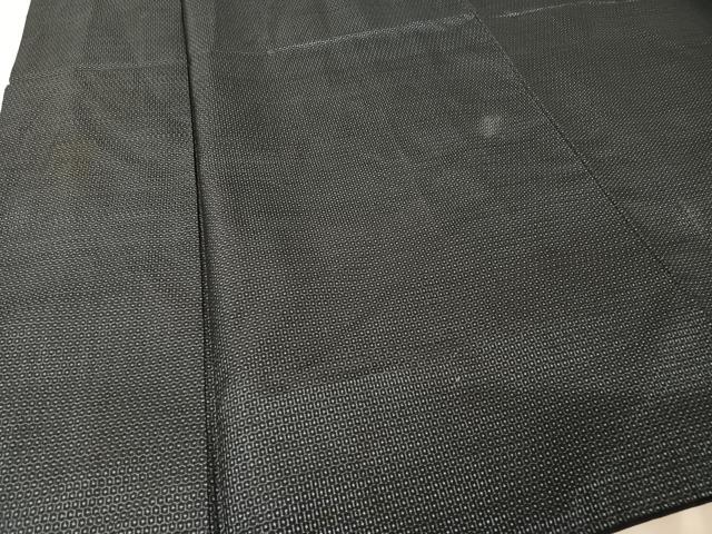 平和屋着物○男性 本場大島紬 アンサンブル 100亀甲 総詰め 正絹 逸品  