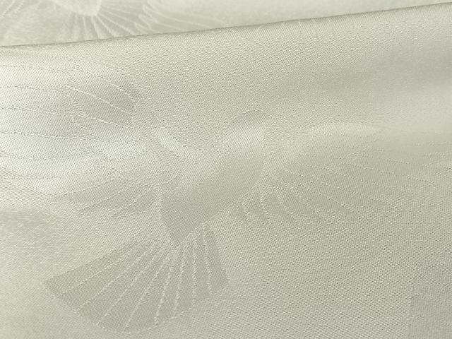 平和屋着物○染色作家 斉藤三才 小紋 三才鳥 暈し染め 正絹 逸品