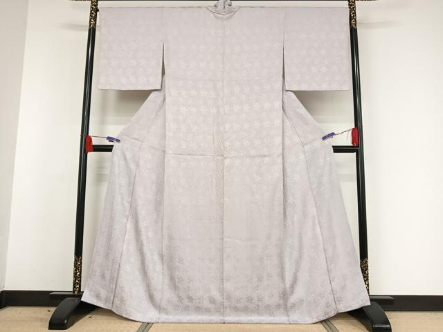 平和屋着物○名門 藤娘きぬたや・総絞り 小紋 杢目絞り