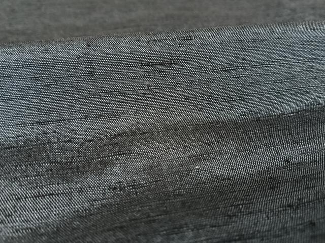 平和屋着物○男性 紬 アンサンブル 褐色 キングサイズ 正絹 逸品 未