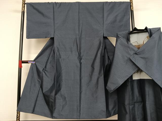 平和屋着物●男性　本場大島紬　アンサンブル　亀甲絣　正絹　逸品　AAAW4204np