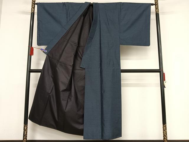 平和屋着物○男性 本場大島紬 アンサンブル 亀甲絣 正絹 逸品 AAAW4204np 