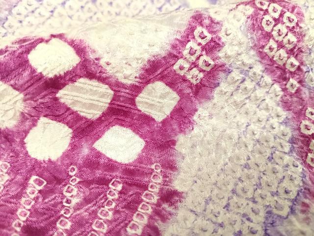 平和屋着物○豪華振袖 総絞り 草花文 正絹 逸品 AAAW4237np