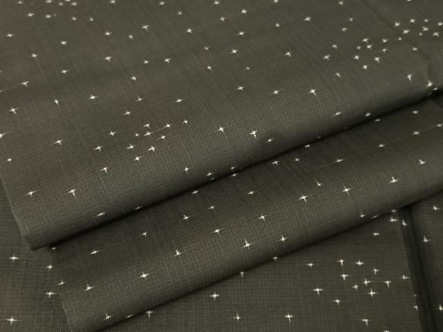 平和屋着物●本場大島紬　一元絣　星空　正絹　逸品　AAAW4246np