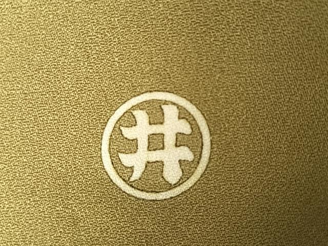 平和屋着物○漆工芸作家 金森一博 訪問着 人物文 暈し