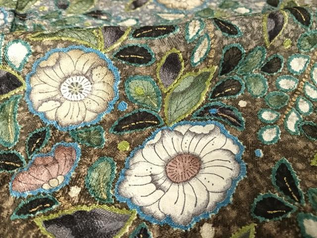 平和屋着物○訪問着 作家物 辻が花 暈し染め 金彩 正絹 逸品 AAAW4281np