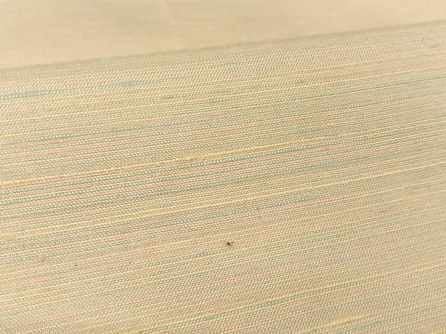 平和屋着物○紅花紬 米沢 正絹 逸品 AAAW4346np