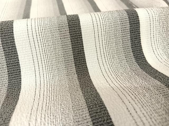 平和屋着物●本塩沢　縞　正絹　逸品　AAAW4373np 平和屋着物○本塩沢 縞 正絹 逸品 AAAW4373np