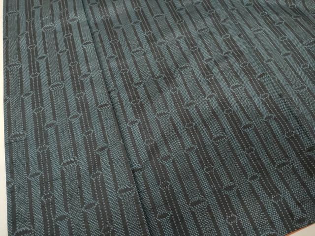 平和屋着物○上質な紬 竹間道 正絹 逸品 AAAW5225br