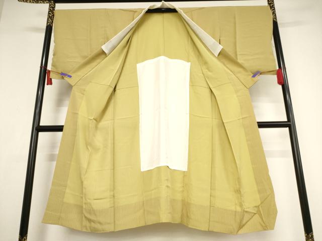 平和屋着物○長襦袢 無双仕立て 縞 正絹 逸品 AAAW5276br