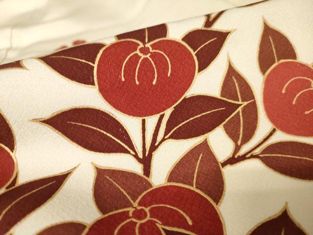 平和屋着物○豪華振袖 鹿の子橘文 金彩 そごう扱い 正絹 逸品 AAAW5277br