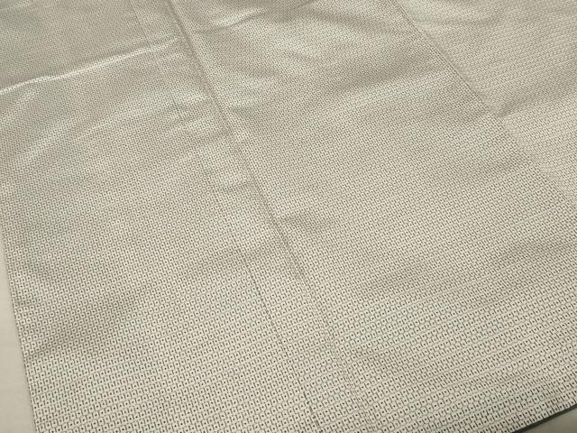 平和屋着物○本場大島紬 白大島 100亀甲 総詰め 正絹 逸品 AAAW5299br