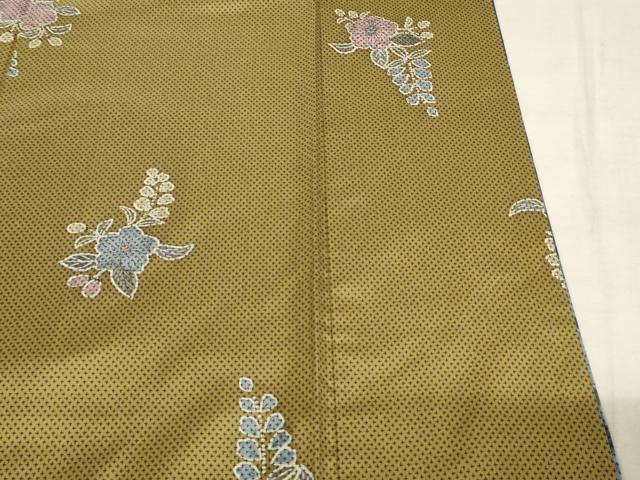 平和屋着物○本場染大島紬 訪問着 作家物 辻が花 正絹 逸品 AAAW5322br