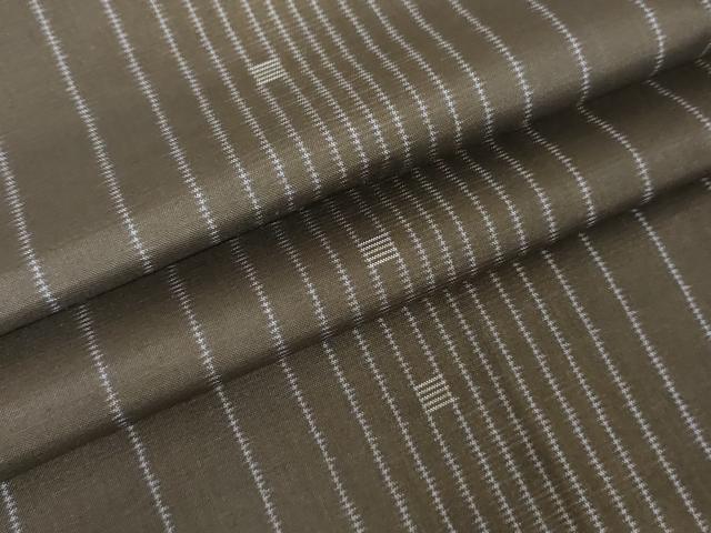 平和屋着物●本場大島紬　一元絣　間道　正絹　逸品　AAAW5350br