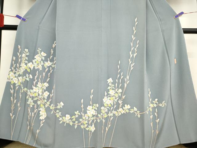 平和屋着物○本加賀友禅作家 星野高志 訪問着 枝花文 正絹