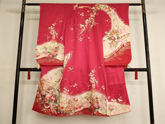 フルセット 正絹 七五三着物 七歳祝着(水色枝垂れ桜柄) フルセット 正絹 七五三着物 七歳祝着(水色枝垂れ桜柄) 楽天市場