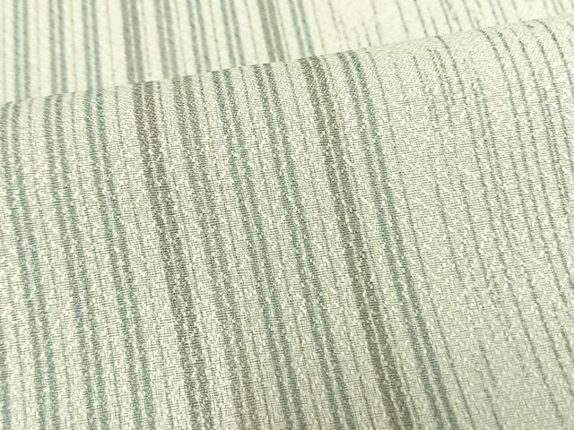 平和屋着物▽小紋 単衣 縞 洗える着物 AAAW7569fy