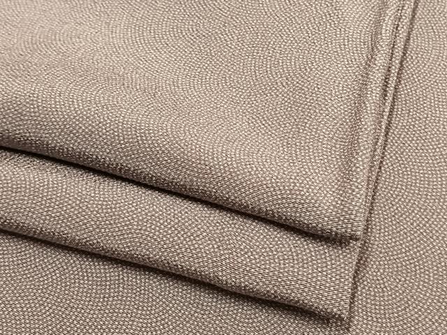 平和屋着物▽江戸小紋　単衣　鮫小紋柄　正絹　逸品　AAAW7612fy