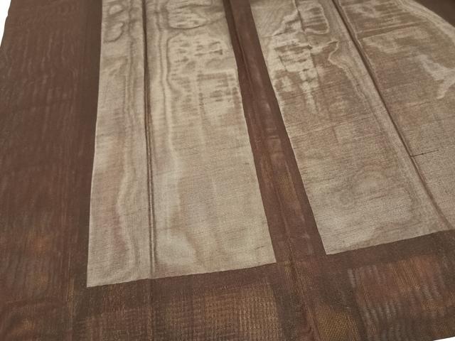 平和屋着物▽道行コート スリーシーズン 春夏秋 塵除け 紗 杢目