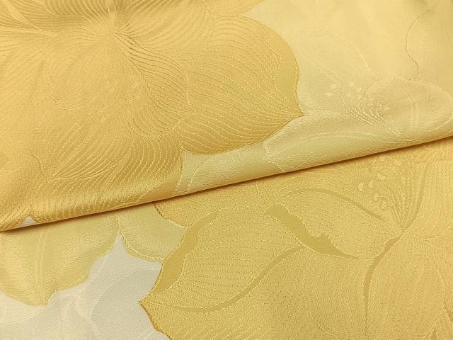 平和屋着物▽上質な小紋 単衣 花づくし 地紋起こし 正絹 逸品 AAAW7706fy